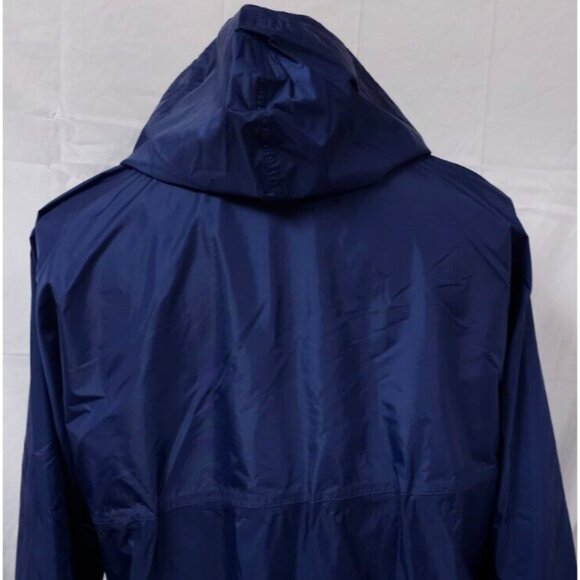 Stearns Dry Wear 1/2 Zip Pullover Blue Packable Windbreaker Rain Coat Jacket (L) - Picture 9 of 13